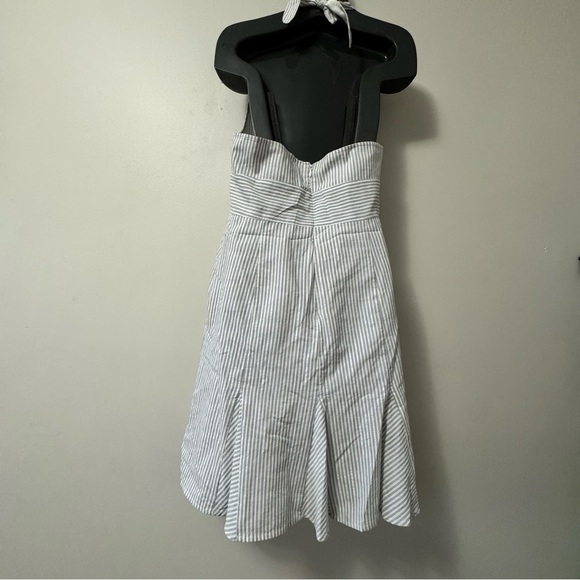 Reitmans Halter Backless Sundress in Gray and White - Picture 2 of 8